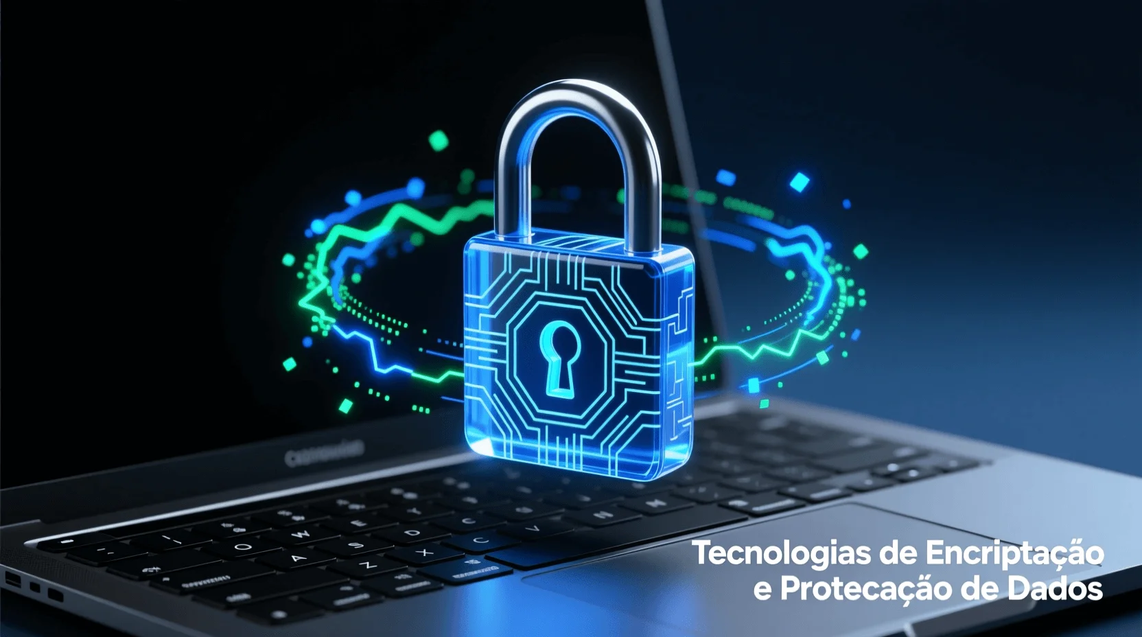 Cadeado digital de encriptação SSL protegendo dados pessoais nas apps de apostas portuguesas